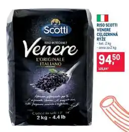 Makro RISO SCOTTI VENERE CELOZRNNÁ RÝŽE nabídka
