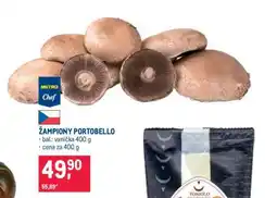 Makro Žampiony Portobello nabídka