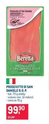 Makro Prosciutto di San Daniele D. O. P nabídka