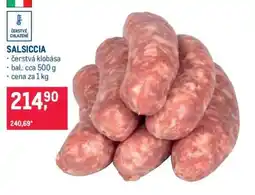 Makro Salsiccia nabídka