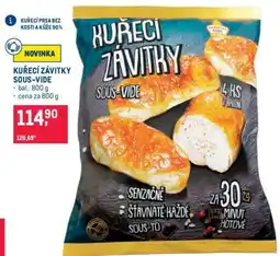 Makro KUŘECÍ ZÁVITKY SOUS VIDE nabídka