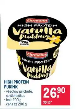 Makro HIGH PROTEIN PUDINK nabídka