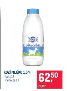 Makro KOZÍ MLÉKO 1,5 % nabídka