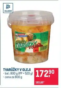 Makro Tvarůžky v oleji nabídka