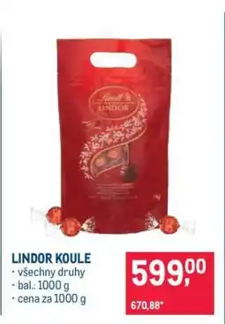 Makro Lindor koule nabídka