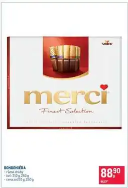 Makro BONBONIÉRA nabídka