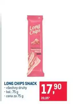 Makro LONG CHIPS SNACK nabídka