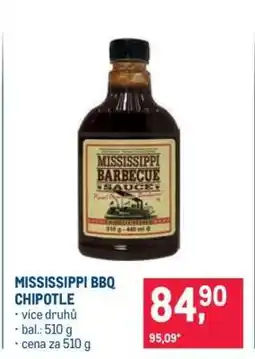 Makro MISSISSIPPI BBQ CHIPOTLE nabídka