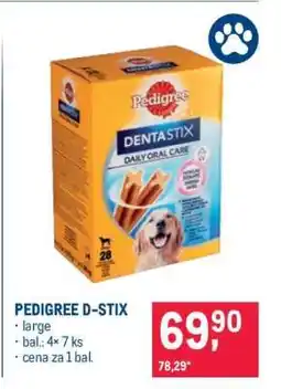 Makro PEDIGREE D-STIX nabídka
