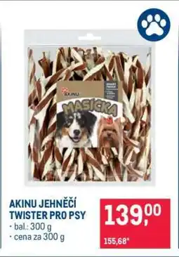 Makro AKINU JEHNĚČÍ TWISTER PRO PSY nabídka