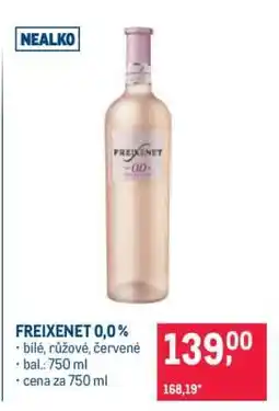Makro Freixenet 0.0 nabídka