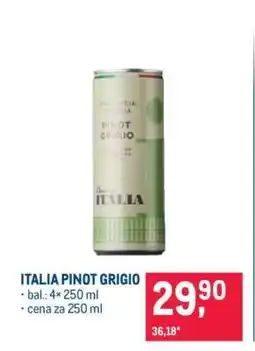 Makro ITALIA PINOT GRIGIO nabídka