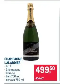 Makro Champagne Lalardier nabídka