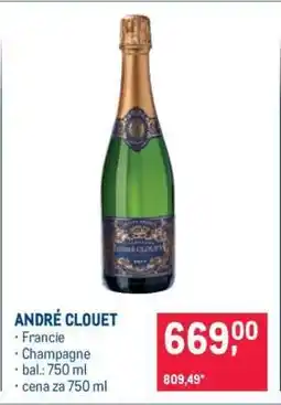 Makro ANDRÉ CLOUET nabídka