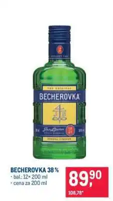 Makro Becherovka 38 % nabídka
