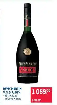 Makro RÉMY MARTIN V.S.O.P. 40 % nabídka