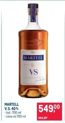 Makro Martell V. S. 40 % nabídka
