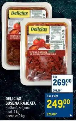 Makro DELICIAS SUŠENÁ RAJČATA nabídka