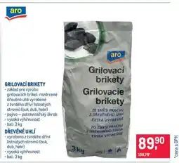 Makro Grilovací brikety nabídka