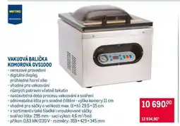 Makro VAKUOVÁ BALIČKA KOMOROVÁ GVS1000 nabídka