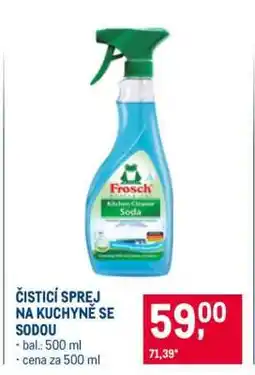 Makro ČISTICÍ SPREJ NA KUCHYNĚ SE SODOU nabídka