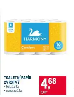 Makro Toaletní papír 2vrstvý nabídka