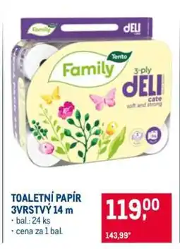 Makro TOALETNÍ PAPÍR 3VRSTVÝ 14 m nabídka
