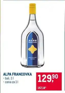 Makro Alpa Francovka nabídka