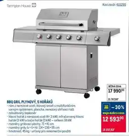 Makro BBQ GRIL PLYNOVÝ, 5 HOŘÁKŮ nabídka