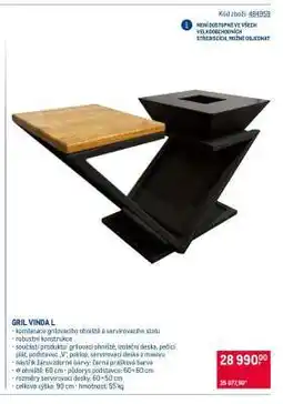 Makro GRIL VINDA L nabídka