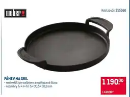 Makro PÁNEV NA GRIL nabídka