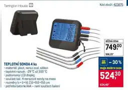 Makro TEPLOTNÍ SONDA 4 ks nabídka