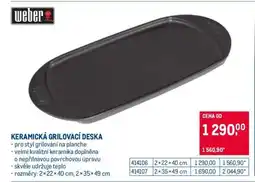 Makro KERAMICKÁ GRILOVACÍ DESKA nabídka