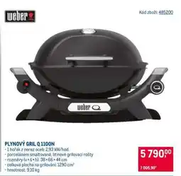 Makro PLYNOVÝ GRIL Q 1100N nabídka