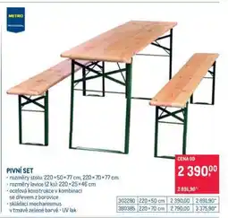 Makro Pivní set nabídka