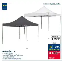 Makro SKLÁDACÍ ALTÁN nabídka