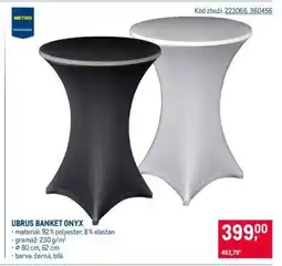 Makro UBRUS BANKET ONYX nabídka