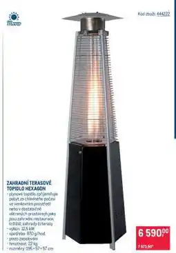 Makro ZAHRADNÍ TERASOVÉ TOPIDLO HEXAGON nabídka
