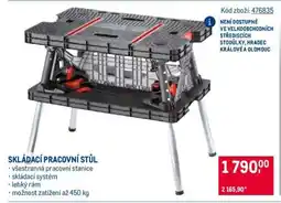 Makro SKLÁDACÍ PRACOVNÍ STŮL nabídka