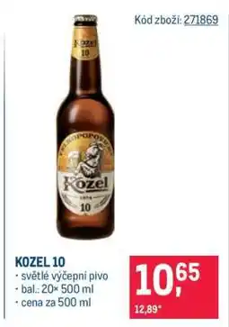 Makro KOZEL 10° nabídka