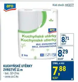 Makro KUCHYŇSKÉ UTĚRKY 2VRSTVÉ 11 m nabídka