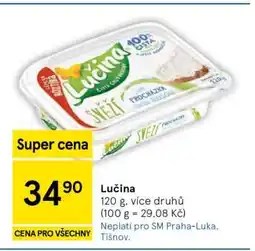Tesco Lučina nabídka