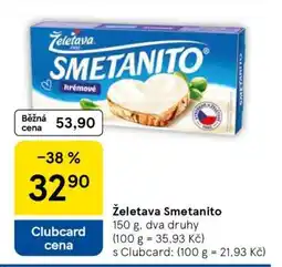 Tesco Želetava Smetanito nabídka