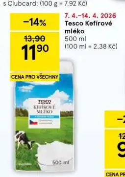 Tesco Tesco Kefírové mléko nabídka