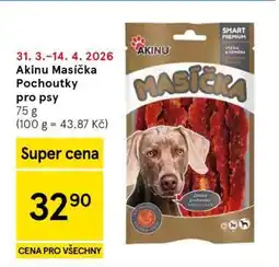 Tesco Akinu Masíčka Pochoutky pro psy nabídka