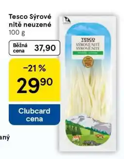 Tesco Tesco Sýrové nitě neuzené 100 g nabídka