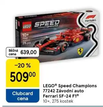 Tesco LEGO Speed Champions 77242 Závodní auto Ferrari SF-24 F1 nabídka