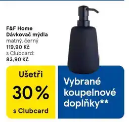 Tesco F&F Home Dávkovač mýdla nabídka