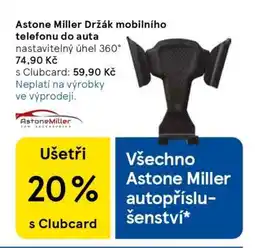 Tesco Astone Miller Držák mobilního telefonu do auta nabídka