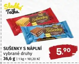 Terno SUŠENKY S NÁPLNÍ nabídka